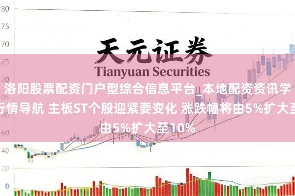 洛阳股票配资门户型综合信息平台_本地配资资讯学习与行情导航 主板ST个股迎紧要变化 涨跌幅将由5%扩大至10%